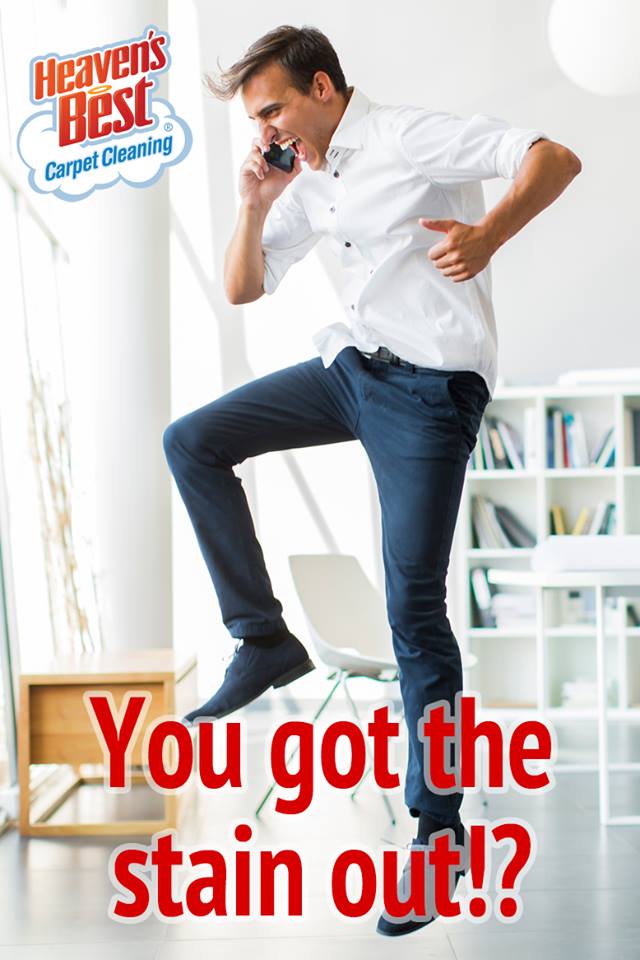 Carpet Spot & Stain Removal Tips from Heaven’s Best Carpet Cleaning of